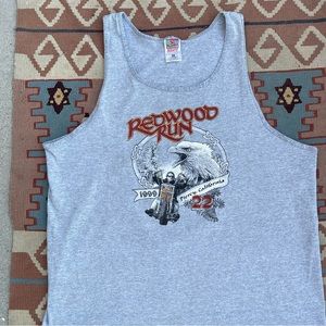 Vintage 90s biker tank top